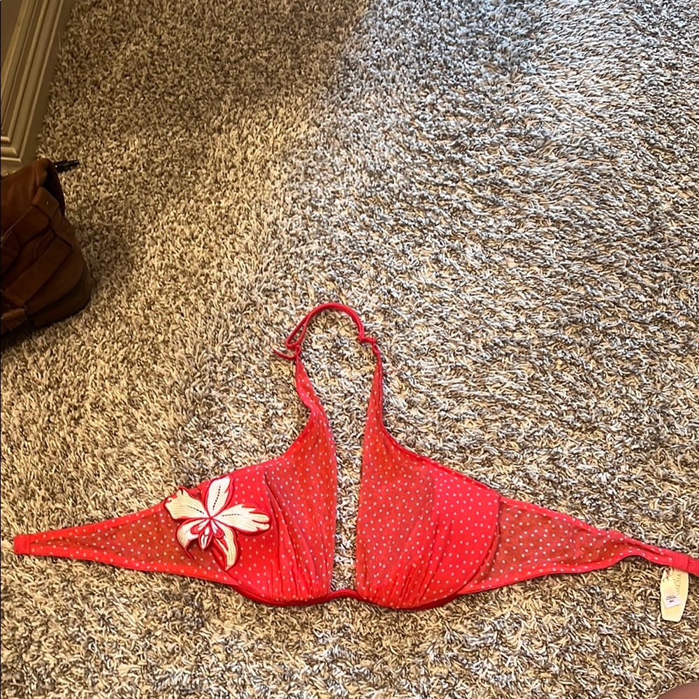 Victoria's Secret Very Sexy red bra with Polka Dots